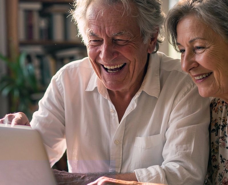 Senioren am Computer