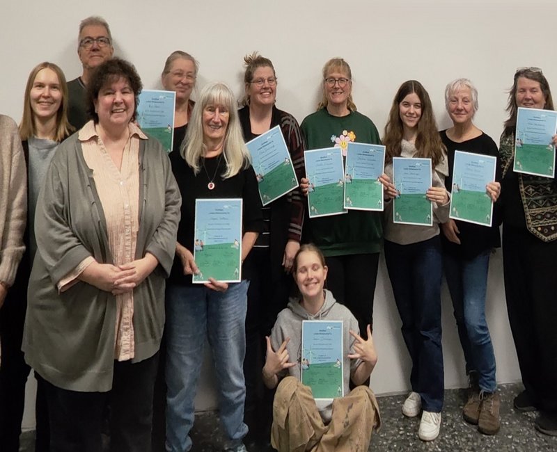 Teilnehmerinnen und Teilnehmer des Kurses