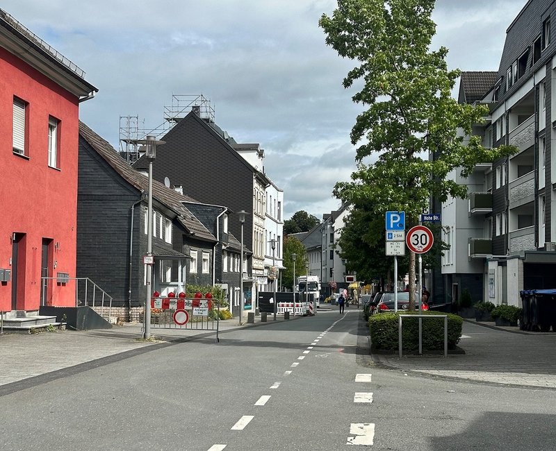 Straße Schwanen