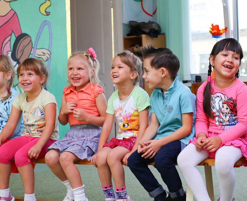 Kinder in einer Kindertagesstätte