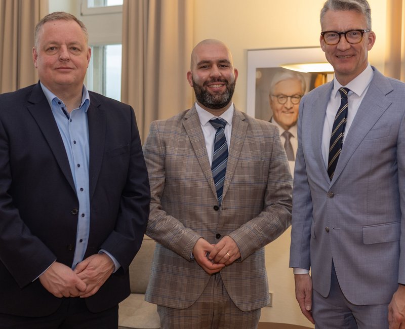 Bernd Hibst, Mario Moritz und Sven Wolf