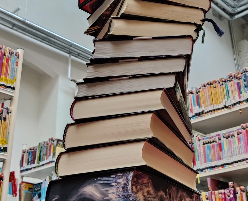 Bücherstapel