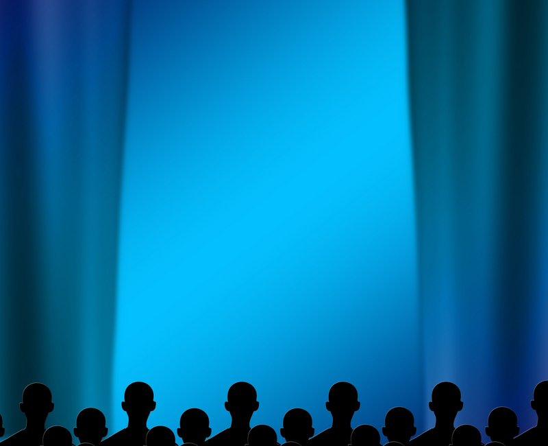 Symbolbild Theatervorhang